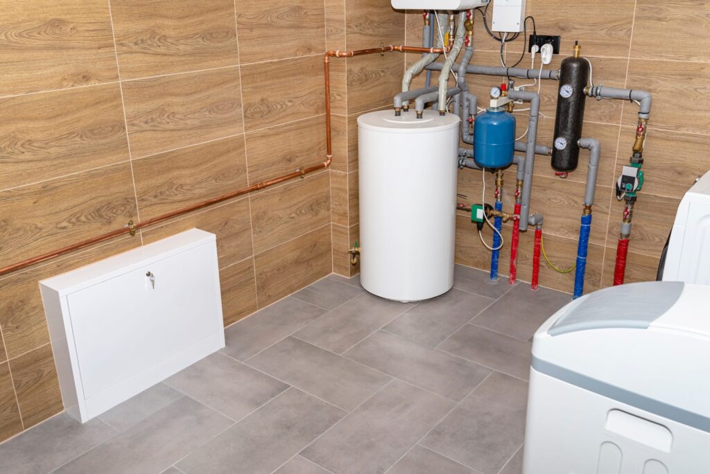 Residential water heater and plumbing system installed in Royal Palm Beach